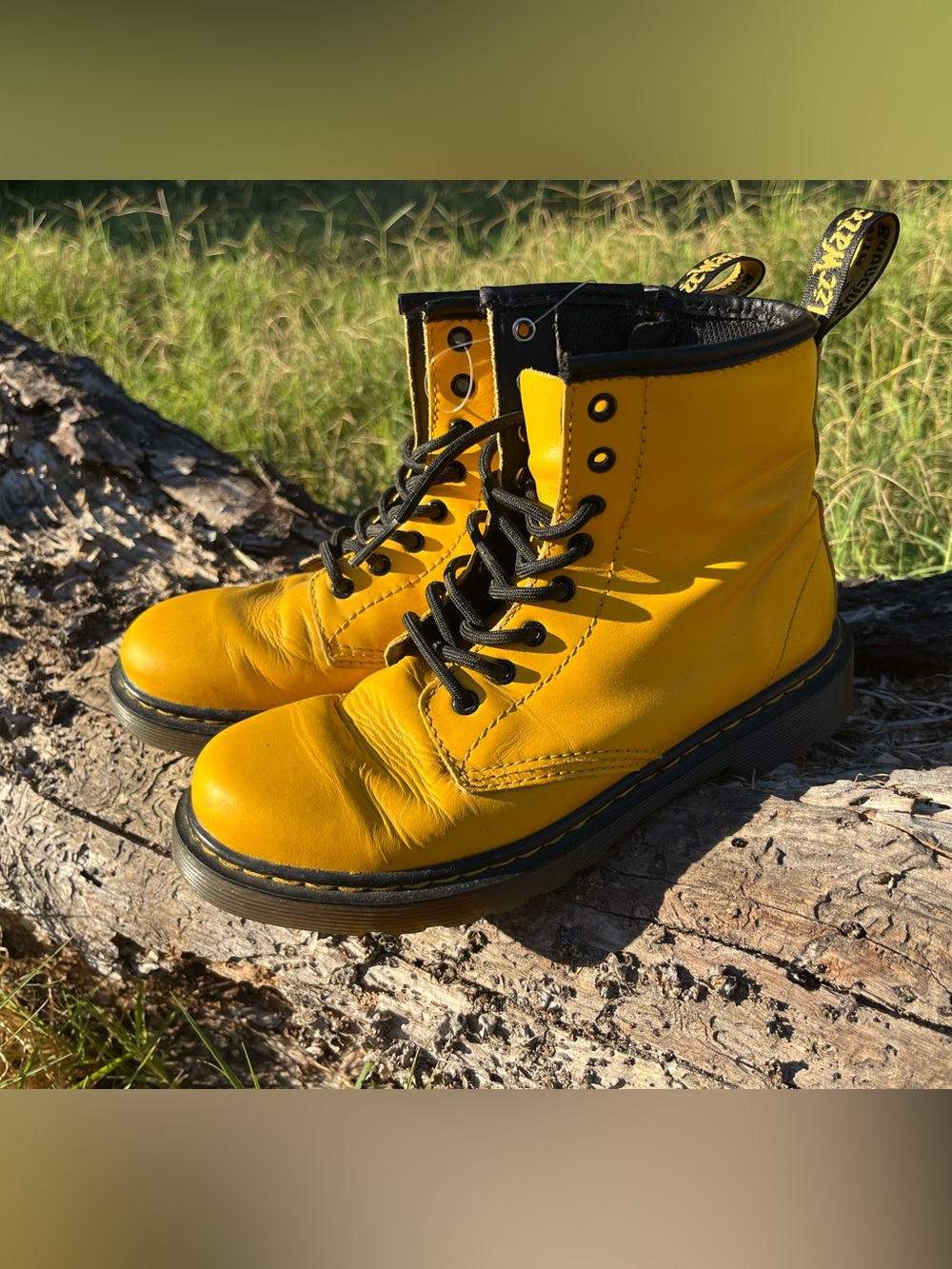 Rad Yellow Youth Dr. Marten Boots
